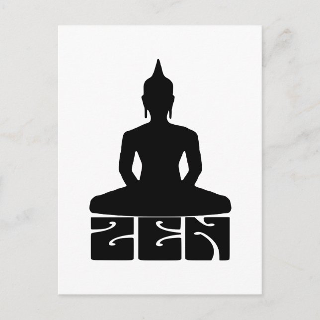 Carte postale ZEN MOOD Postkarte (Vorderseite)