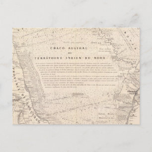 Carte, Provinz Santiago del Estero Postkarte