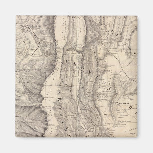 Carte, Provinzen von La Rioja San Juan Magnet