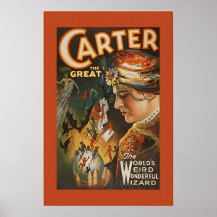 Carter der Große Klassischer Vintage-Stil der 1920 Poster