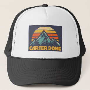 Carter Dome New Hampshire Retro Turquoise Truckerkappe