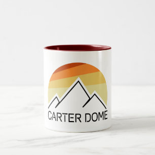 Carter Dome New Hampshire Retro Zweifarbige Tasse