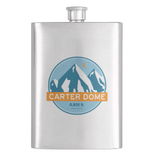 Carter Dome New Hampshire Sterne Mond Flachmann