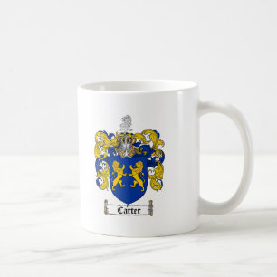 CARTER-FAMILIENWAPPEN - CARTER-WAPPEN TASSE