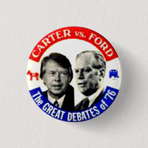 Carter gegen Ford - Knopf Button