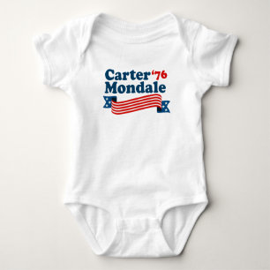 Carter Mondale Vintage Demokrat 70er Wahlkampf Baby Strampler
