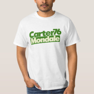 Carter Mondale Vintage Politik T-Shirt