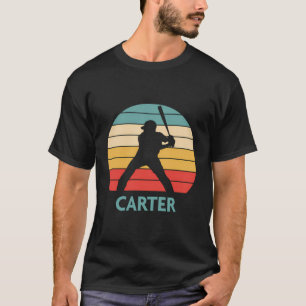 Carter Name Geschenk Personalisiert Baseball T-Shirt