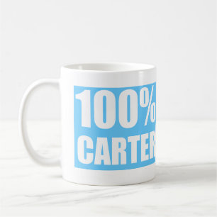 Carter Name Kaffeetasse
