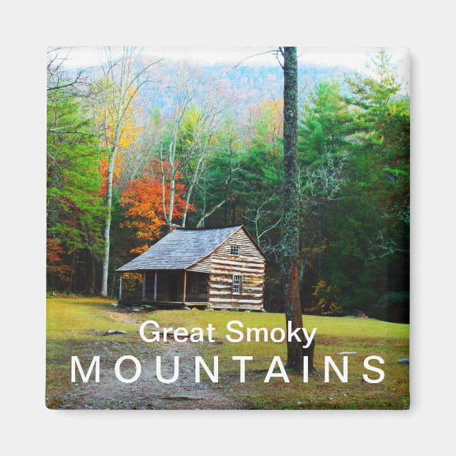 Carter Shields Kabine - Herbstfarben Magnet (Vorne)