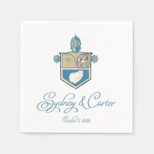 Carter Sydney Wedding Napkin Serviette