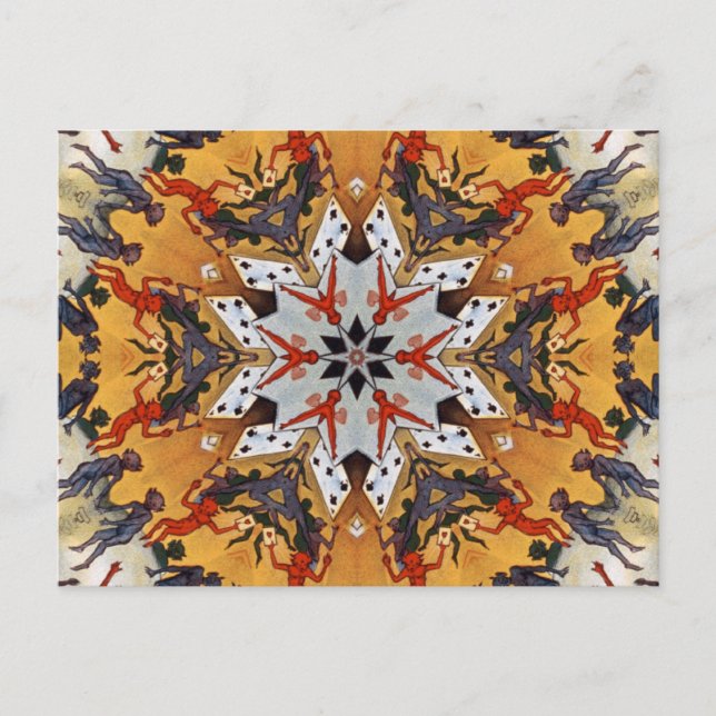 Carter the Great Kaleidoscope Postkarte (Vorderseite)