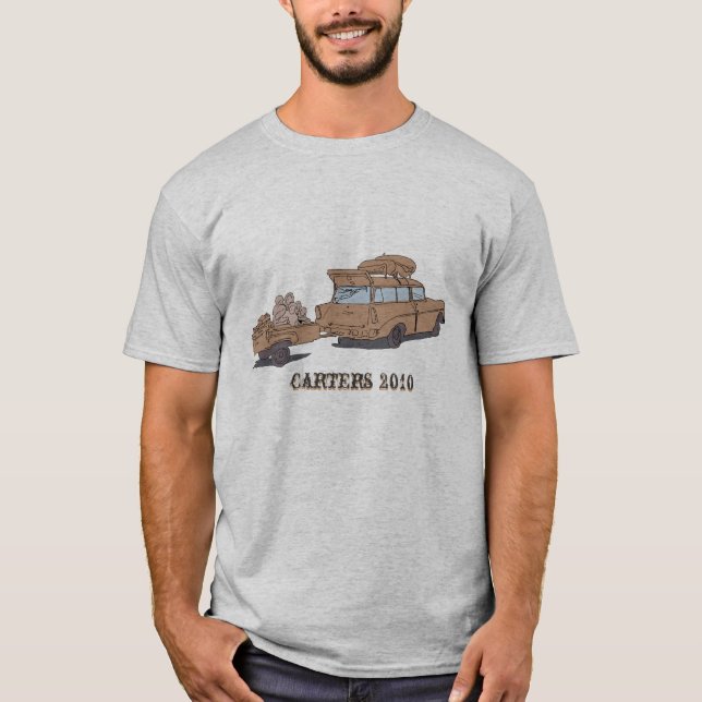 Carter-Wiedersehen-T - Shirt - Männer grau (Vorderseite)