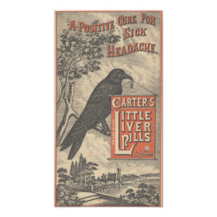 Carters Little Liver Pills Ephemera Foto Druck