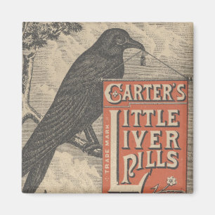 Carter's Little Liver Pills Ephemera Magnet