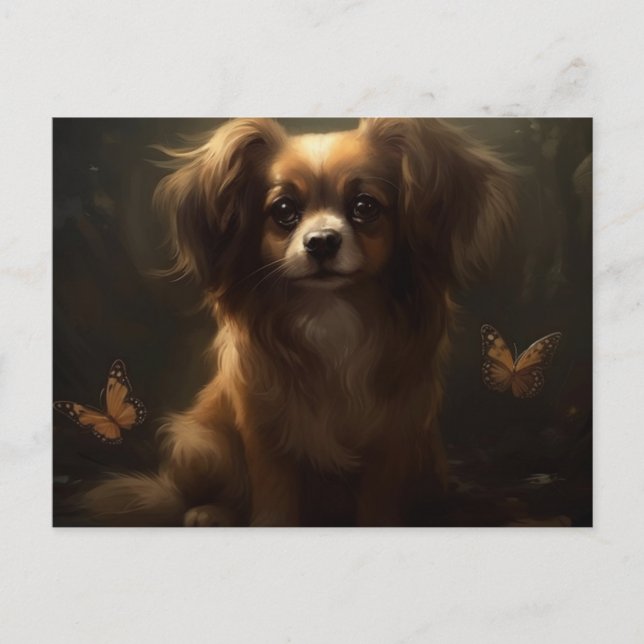 Cartes Postales Puppy Postkarte (Vorderseite)