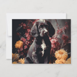 Cartes Postales Puppy Postkarte