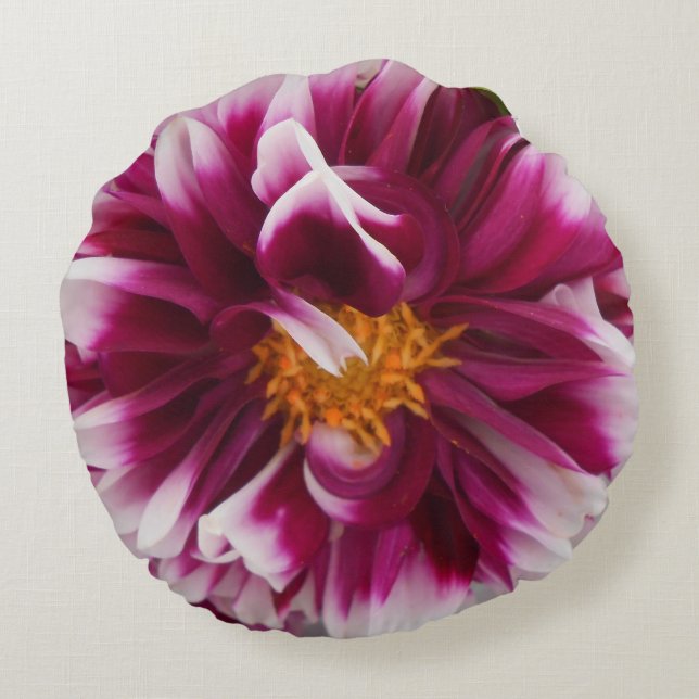 Cartheuserin Rundes Kissen (Rückseite)