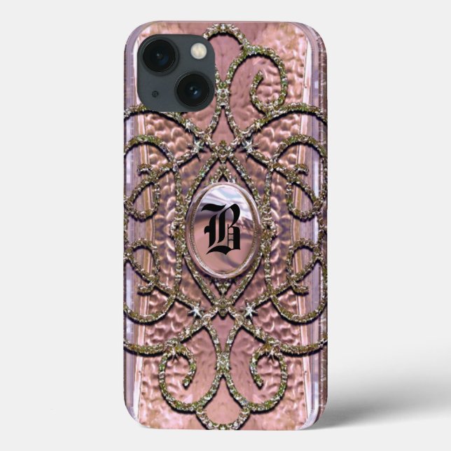 Carthmeade Helen Unique Monogram Case-Mate iPhone Hülle (Rückseite)