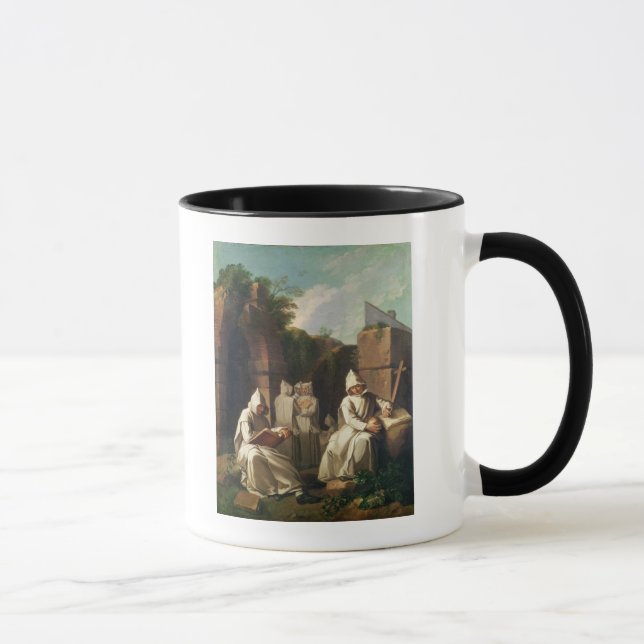 Carthusian Mönche in der Meditation Tasse (Rechts)