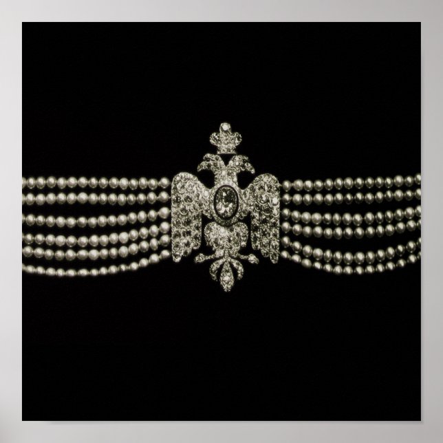 Cartierr Pink Necklace ~ Print / Poster (Vorne)