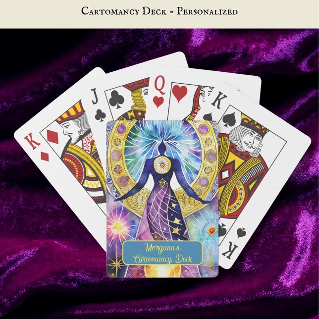 Cartomancy Card Bedeutung des Personalisierten Dec Spielkarten (Von Creator hochgeladen)