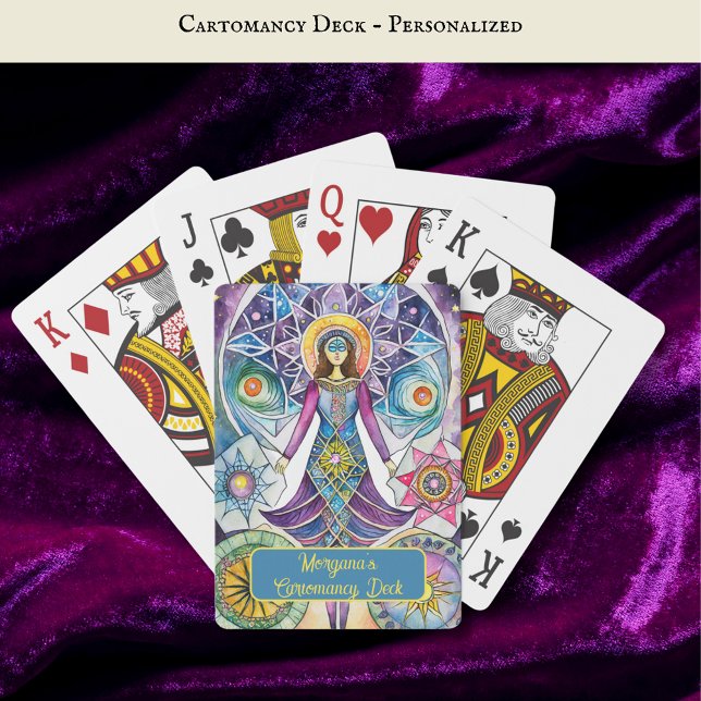Cartomancy Card Bedeutung des Personalisierten Dec Spielkarten (Von Creator hochgeladen)