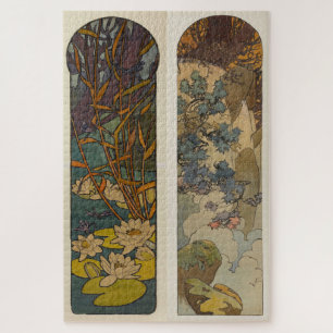 Carton de Vitrail - Design for Bijouterie Fouquet Puzzle