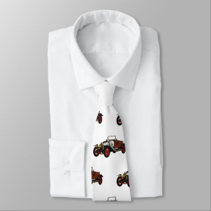 Cartoon-Abbildung 1920 des klassischen Autos Krawatte