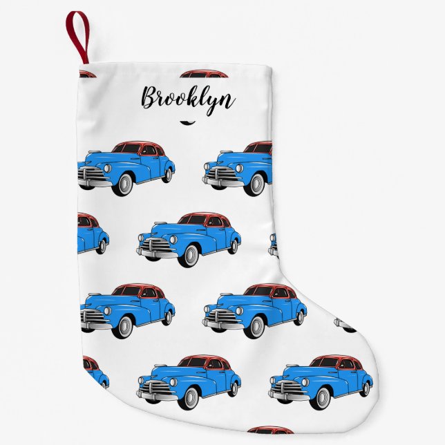 Cartoon-Abbildung 1948 des klassischen Autos Kleiner Weihnachtsstrumpf (Vorderseite)