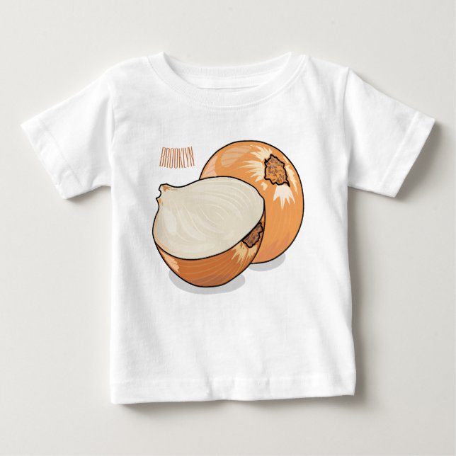 Cartoon-Abbildung Baby T-shirt (Vorderseite)