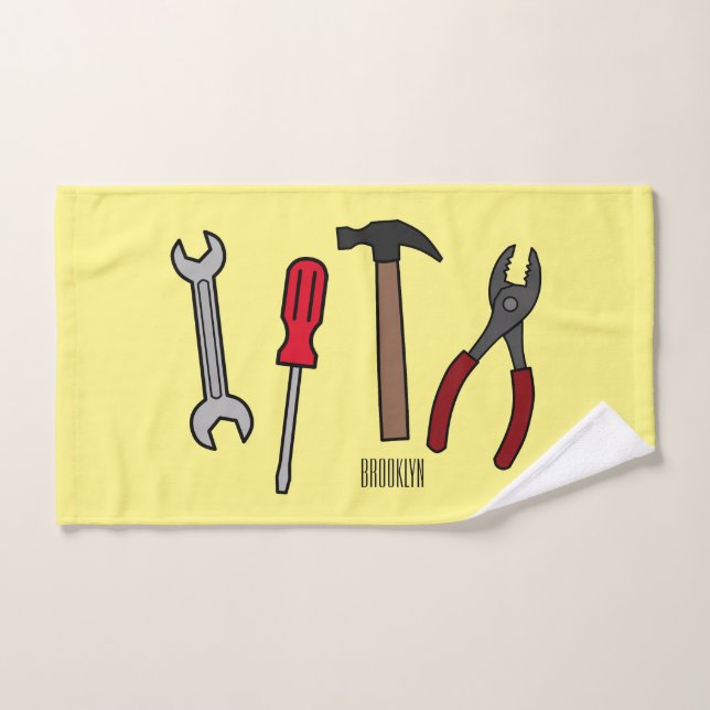 Cartoon-Abbildung Badhandtuch Set (Handtuch)