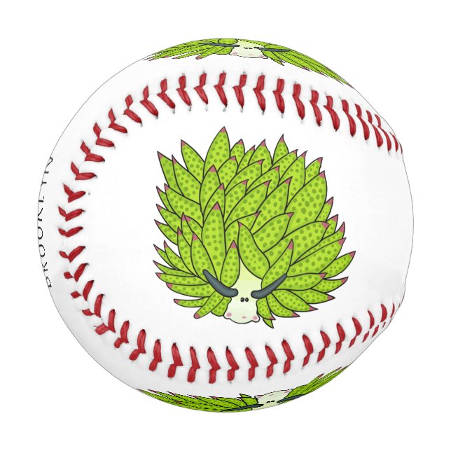Cartoon-Abbildung Baseball (Vorderseite Links)