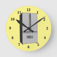 Cartoon-Abbildung des Kühlschranks