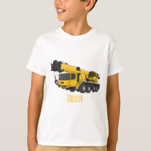 Cartoon-Abbildung für Kranwagen T-Shirt