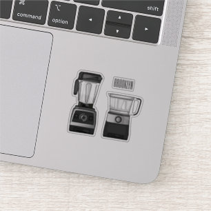 Cartoon-Abbildung für Lebensmittelprozessoren und  Aufkleber