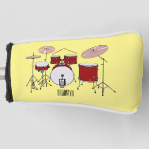 Cartoon-Abbildung Golf Headcover