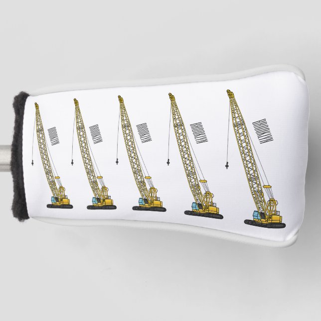 Cartoon-Abbildung Golf Headcover (Vorderseite)