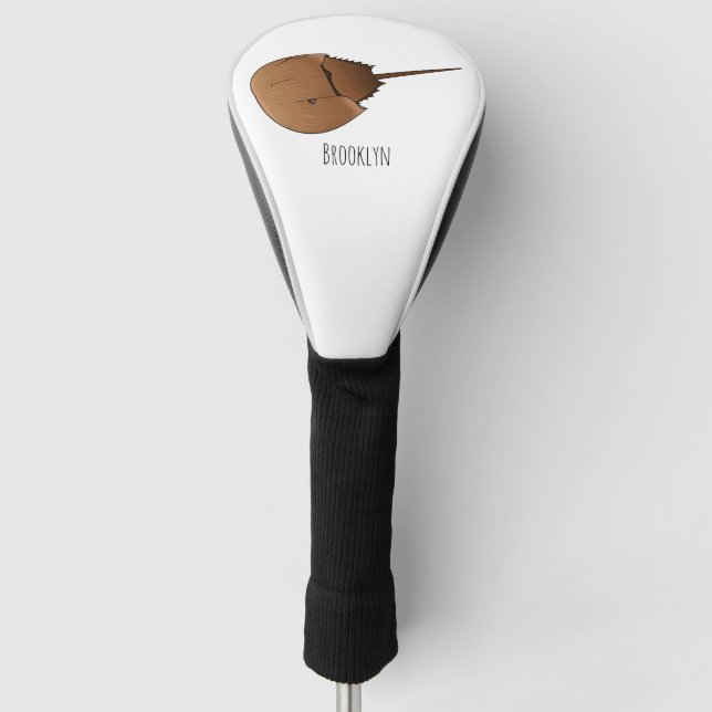 Cartoon-Abbildung Golf Headcover (Vorderseite)