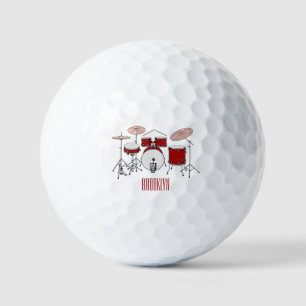 Cartoon-Abbildung Golfball