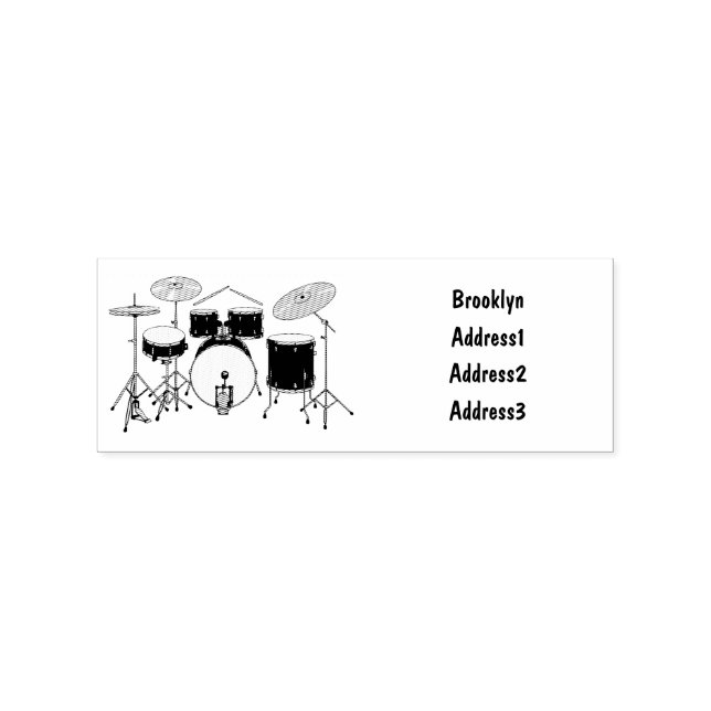 Cartoon-Abbildung Gummistempel (Prägung)