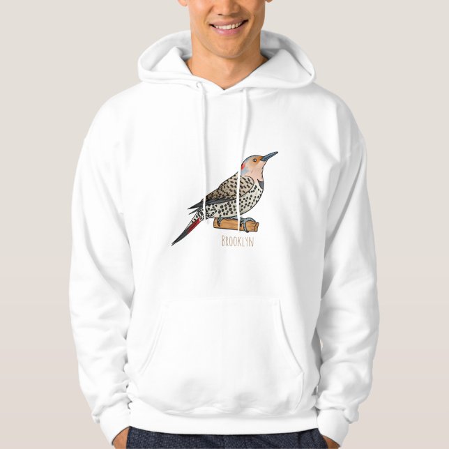 Cartoon-Abbildung Hoodie (Vorderseite)