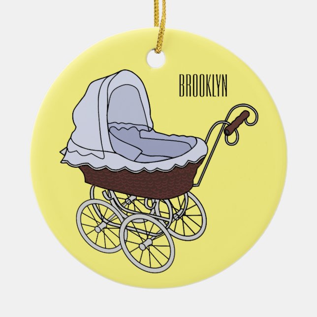 Cartoon-Abbildung Keramik Ornament (Vorne)