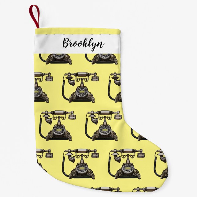 Cartoon-Abbildung Kleiner Weihnachtsstrumpf (Vorderseite)