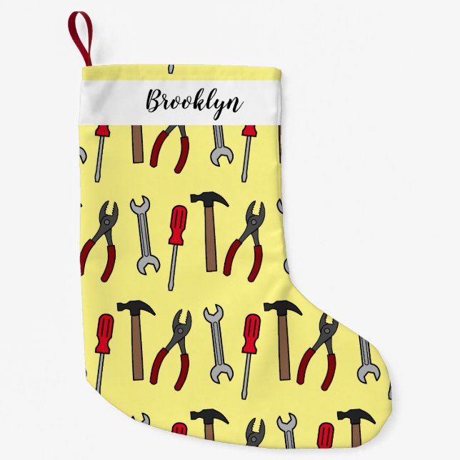 Cartoon-Abbildung Kleiner Weihnachtsstrumpf (Vorderseite)