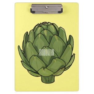 Cartoon-Abbildung Klemmbrett