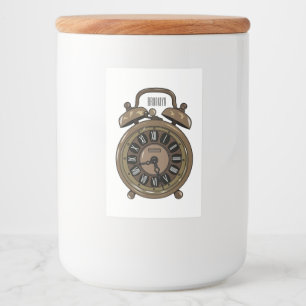 Cartoon-Abbildung Lebensmitteletikett