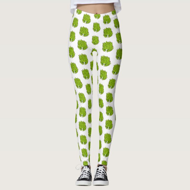 Cartoon-Abbildung Leggings (Vorderseite)