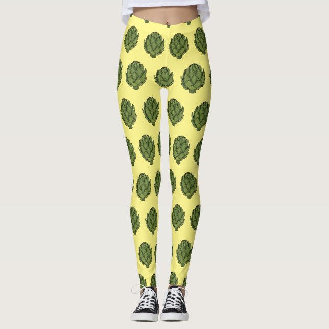 Cartoon-Abbildung Leggings (Vorderseite)