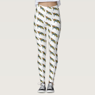 Cartoon-Abbildung Leggings